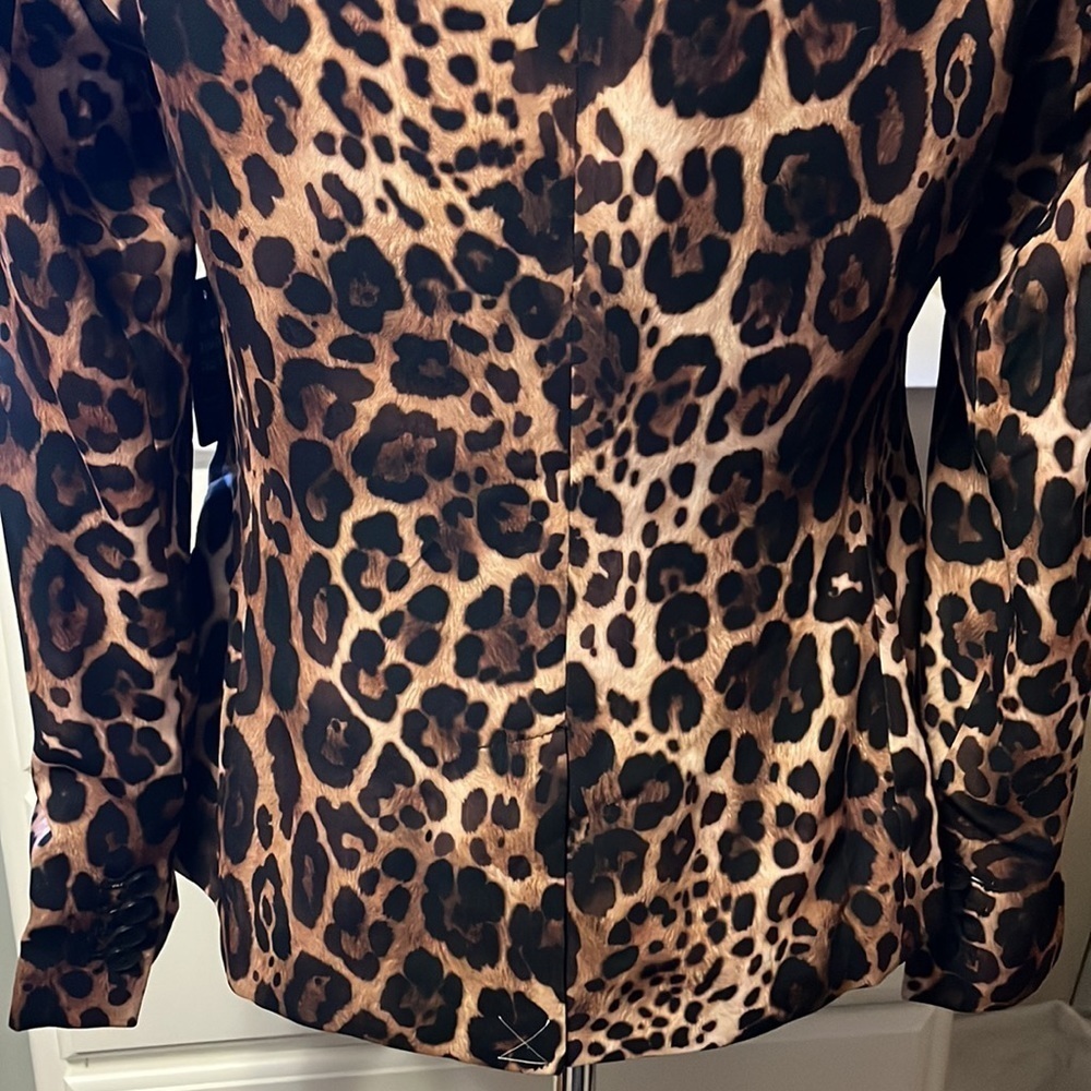 Express brand animal print fully lined blazer, new - Picture 7 of 11